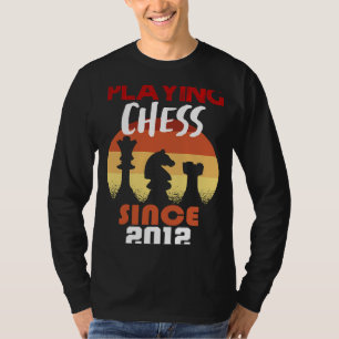 Schachspielen seit 2012 T-Shirt