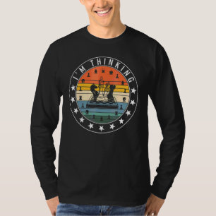Schachspieler, den ich für Schachfiguren-Brettspie T-Shirt