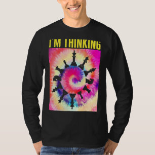 Schachspieler, den ich für Schachfiguren-Brettspie T-Shirt