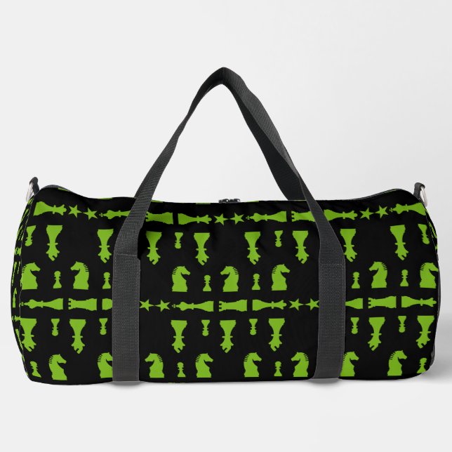 Schachspieler Duffle Bag (Vorderseite)
