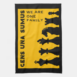 Schachspieler Geschirrtuch