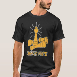 Schachspieler-Meister Check Mates T-Shirt