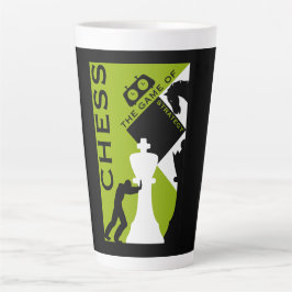 Schachspieler Milchtasse