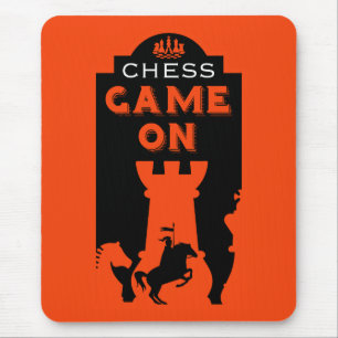Schachspieler Mousepad