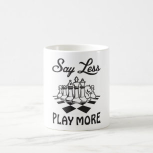 Schachspieler Schachbrett Schachbrett Geschenkidee Kaffeetasse