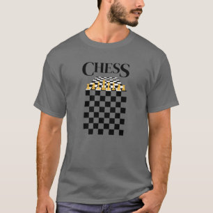 Schachspieler, Schachbrett T-Shirt