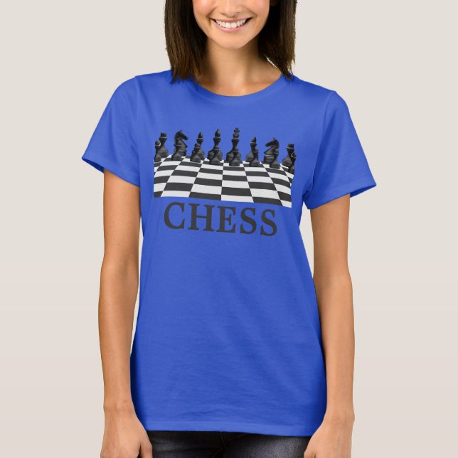 Schachspieler, Schachspiel Lover T-Shirt (Vorderseite)