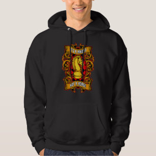Schachspieler sein Ritter kein Pferd Tactical L Hoodie