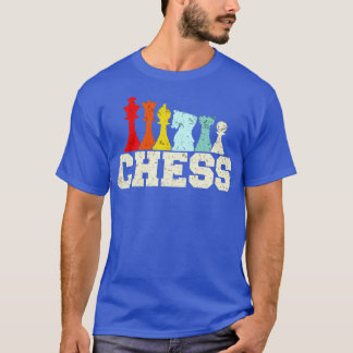 Schachspieler Shirt Vintag Schach Player Shirt