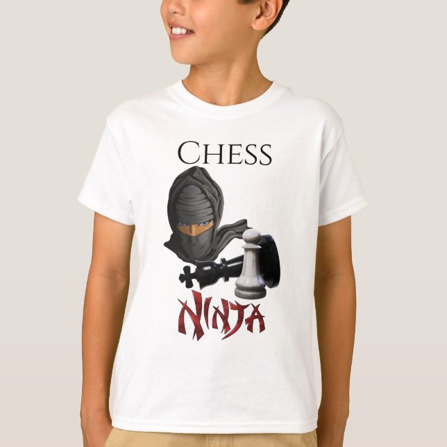 Schachspieler T-Shirt (Vorderseite)