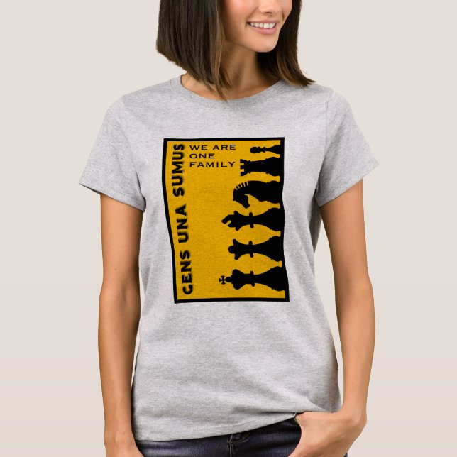 Schachspieler T-Shirt (Vorderseite)