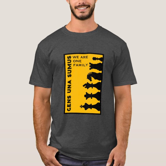 Schachspieler T-Shirt (Vorderseite)