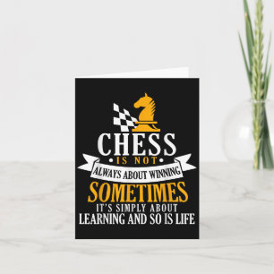 Schachspieler Zitat Beruflich oder Hobby Schach Cl Karte