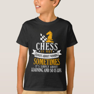 Schachspieler Zitat Beruflich oder Hobby Schach Cl T-Shirt