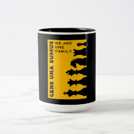 Schachspieler Zweifarbige Tasse