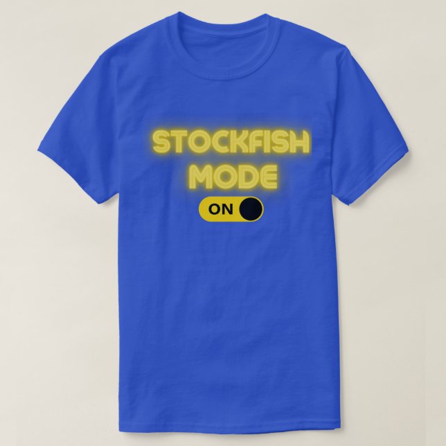 SchachstockFisch  T-Shirt (Design vorne)