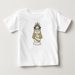 Schachstück Königin Kronschach Baby T-shirt