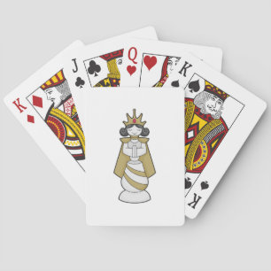 Schachstück Königin Kronschach Spielkarten