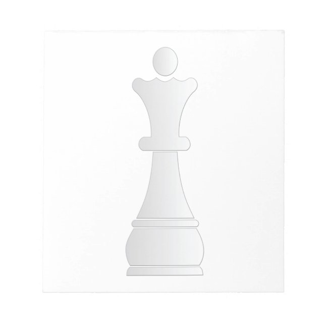Schachstück Notizblock (Vorderseite)