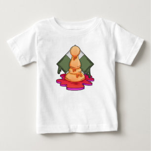 Schachstück Pawn Baby T-shirt