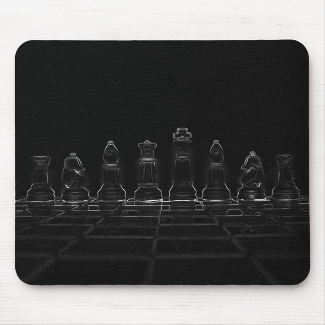 Schachstücke Mousepad (Vorne)
