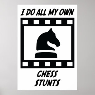 Schachstunts Poster