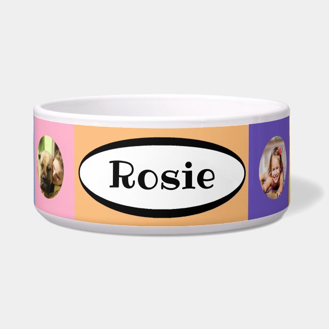 Schachte Keramik Dog Food Bowl - HAMbWG Napf (Vorderseite)