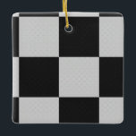 Schachte Schwarz-Weiß-Quadrate oder CUSTOM-FARBE Keramikornament<br><div class="desc">Viereckige Kacheln mit einem monotonen grauen Stil in klassischem Muster mit Crosshatched-Effekt! Oder passen Sie die Farbe an! Passen Sie die Hintergrundfarbe dieses Designs an! Um Ihre eigene Hintergrundfarbe auszuwählen, klicken Sie auf die blaue Schaltfläche "Design bearbeiten". Suchen Sie im Entwurfbereich auf der links Bildschirmseite nach dem Ebenenfeld. Klicken Sie...</div>