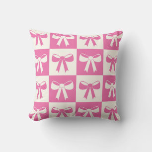 Schachtel Coquette Girly Pink Bows Kinderzimmer Kissen