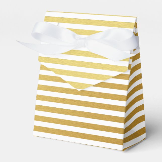 Schachtel für Gold und Weiß Geschenkschachtel (Vorderseite)