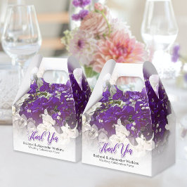 Schachtel für Lila und weiße Stifte Geschenkschachtel