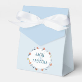Schachtel für schöne Retro Baby Blue Gastgeschenke Geschenkschachtel