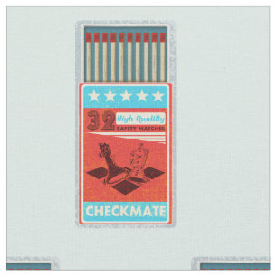 Schachtel für Streichhölzer Pop Stoff