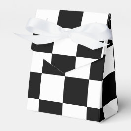 Schachtel für Zelte in Schwarz und Weiß Geschenkschachtel