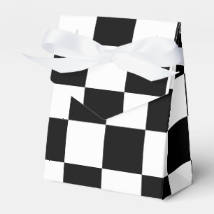 Schachtel für Zelte in Schwarz und Weiß Geschenkschachtel