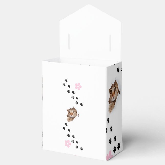Schachtel Geschenk Ballotin Geschenkschachtel (Geöffnet)
