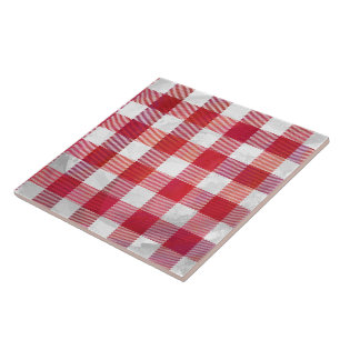 Schachtel Kariert Schwarz/Weiß Fliese