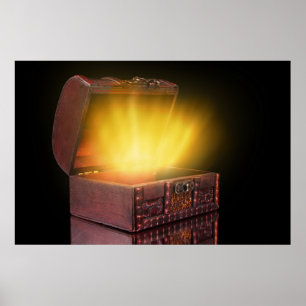 Schachtel mit Schätzen Poster