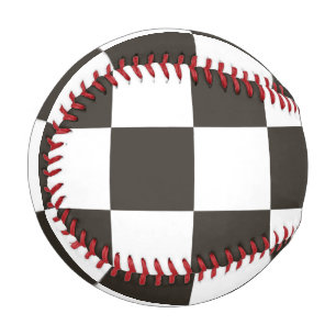 Schachtel (Schwarz und Weiß) (Muster des Schachbre Baseball