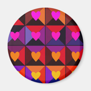 Schachtel Valentins Magnet