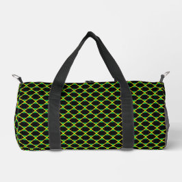 Schachtes jamaikanisches Flaggenmuster Duffle Bag