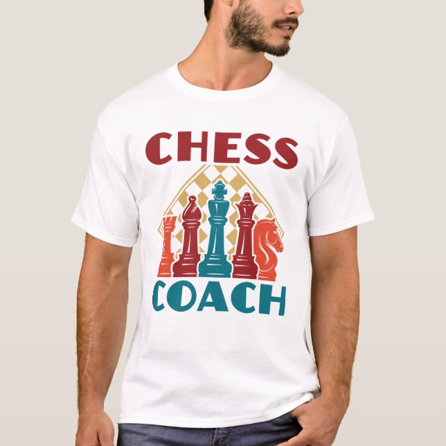 Schachtrainer T-Shirt (Vorderseite)