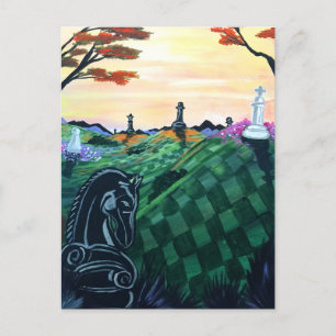 Schachwelt Postkarte