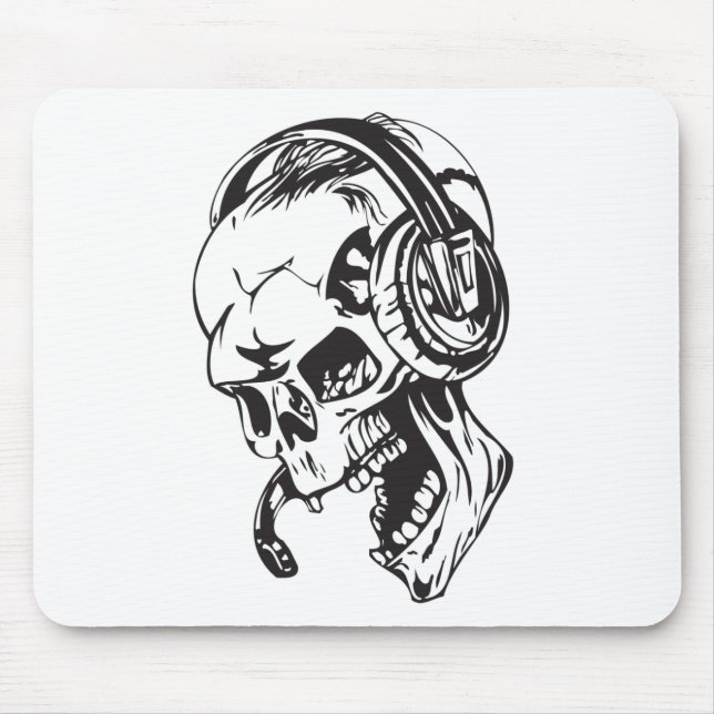 Schädel 151 mousepad (Vorne)