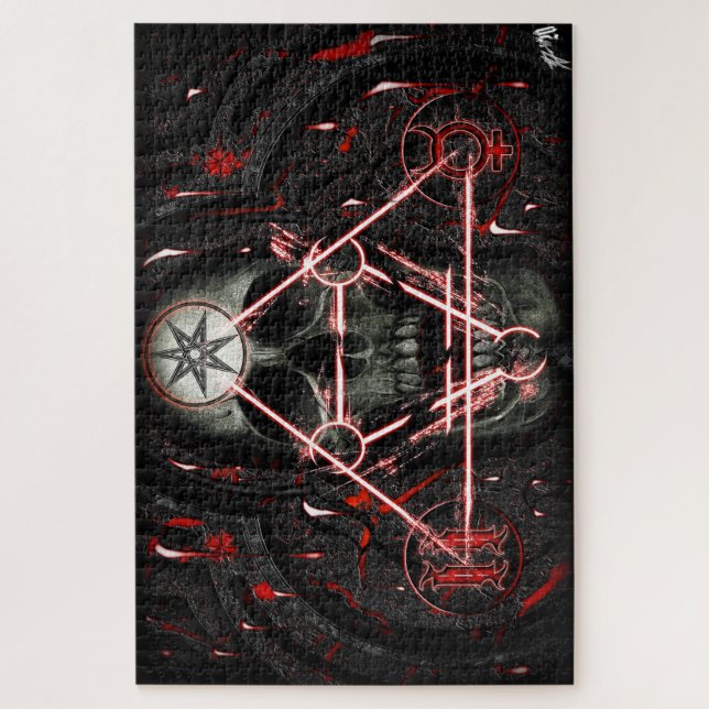 Schädel 888 (Vertikal)