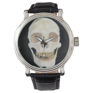 Schädel Armbanduhr
