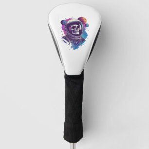 Schädel Astronaut Entdecker Golf Headcover
