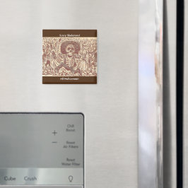 Schädel aus Oaxaca, La Calavera Oaxaqueña Magnet