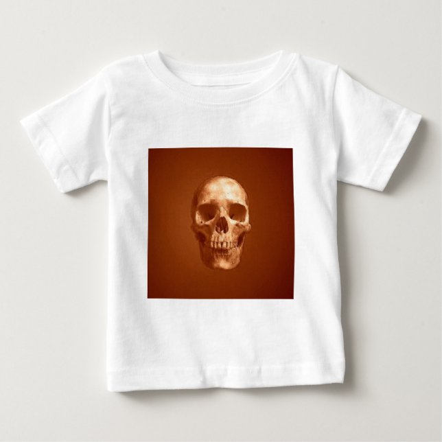 Schädel Baby T-shirt (Vorderseite)