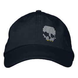 Schädel Bestickte Kappe